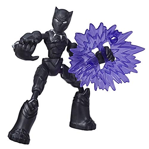 Bend and Flex Black Panther 15cm Bendable Action Figure Marvel Avengers - Deriax Toys