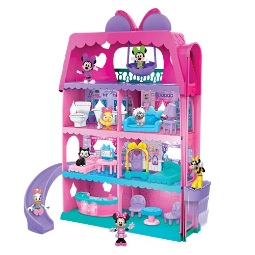 Disney Minnie Mouse Bow-Tel Hotel Dollhouse Playset