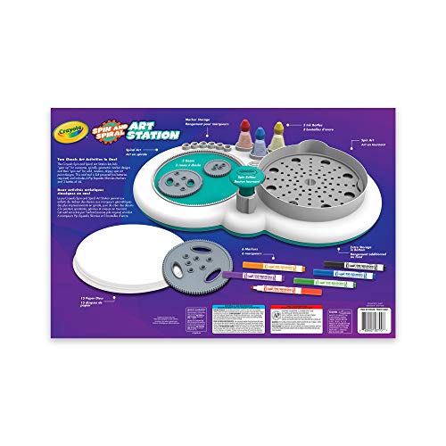 CRAYOLA Spin & Spiral Art Station - Deriax Toys