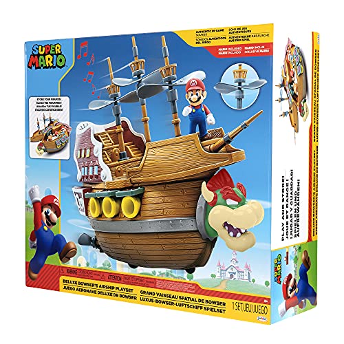 Nintendo Super Mario Deluxe Bowser's Airship Playset