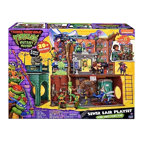 Teenage Mutant Ninja Turtles: Mutant Mayhem Sewer Lair Playset