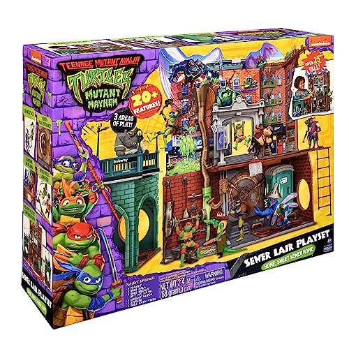 Teenage Mutant Ninja Turtles: Mutant Mayhem Sewer Lair Playset