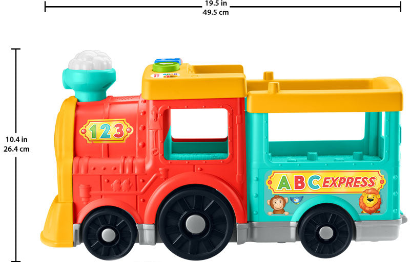 Fisher-Price Little People Big ABC Animal Train Learning Toy