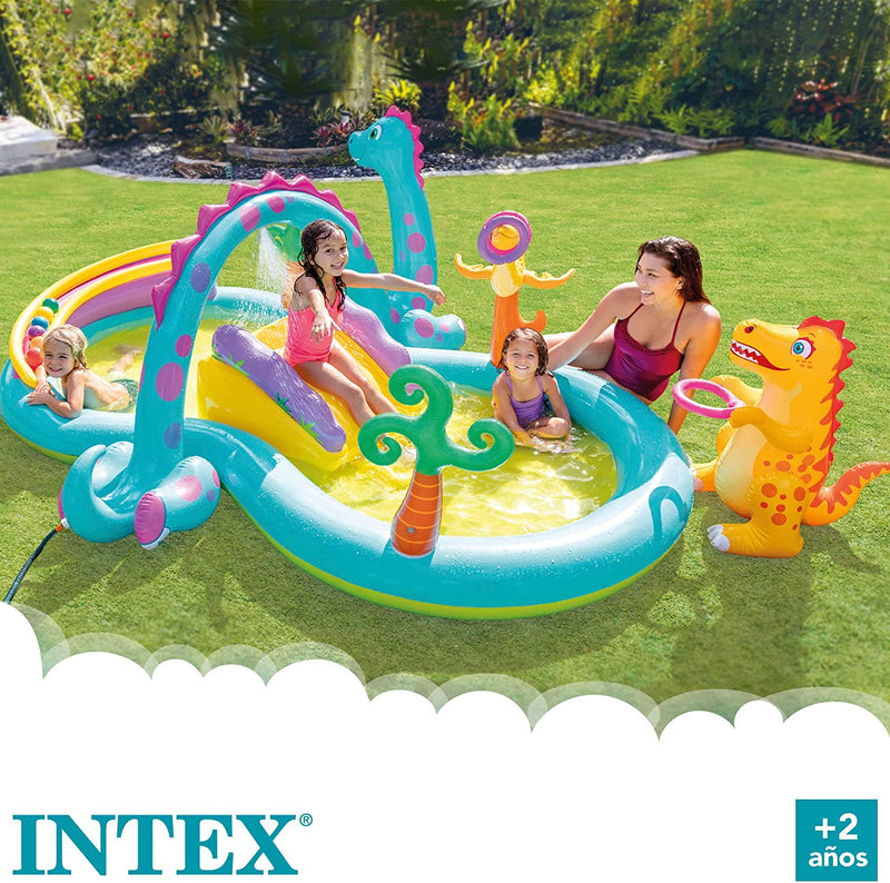 Intex Dinoland Paddling Pool Play Centre