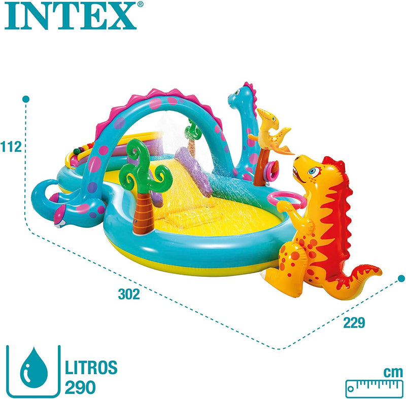 Intex Dinoland Paddling Pool Play Centre